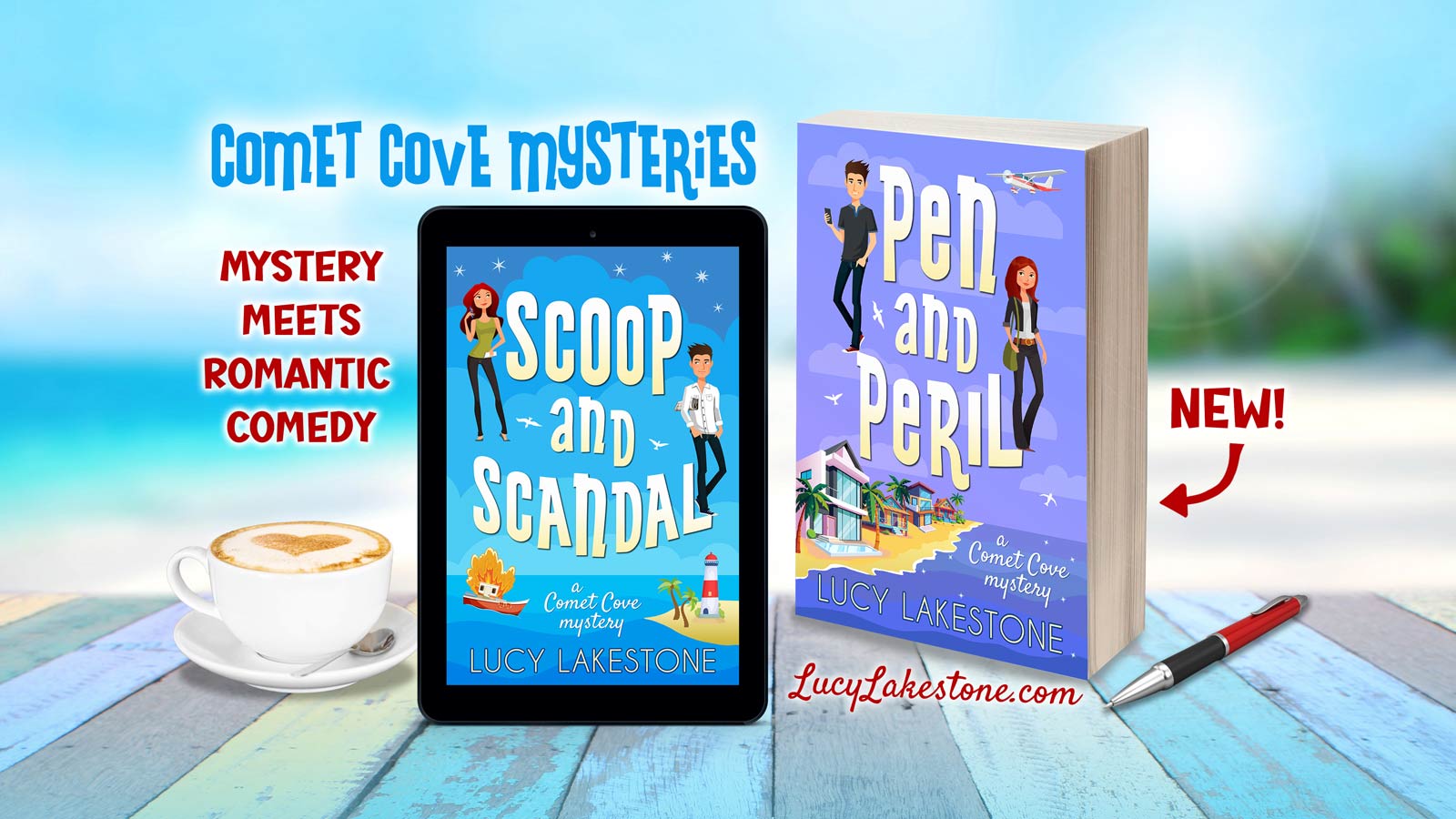It's a new Comet Cove Mystery! - Lucy Lakestone